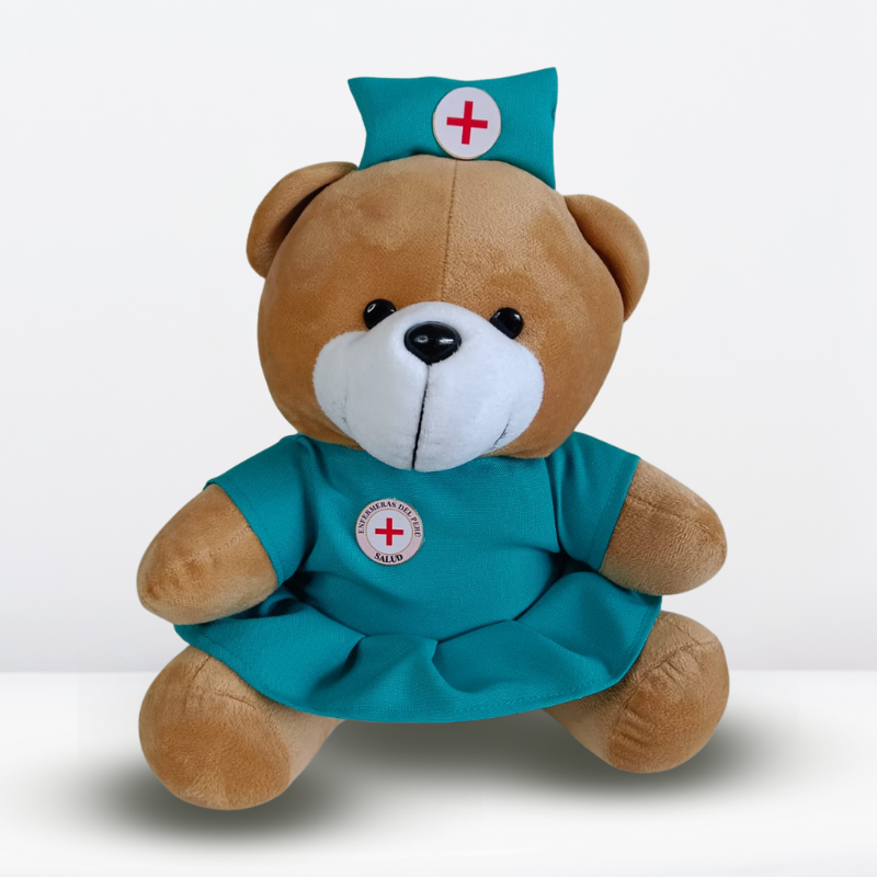 Productos web - 2025-09-02T101443.316 Peluche Osita Enfermera - Imagen 1