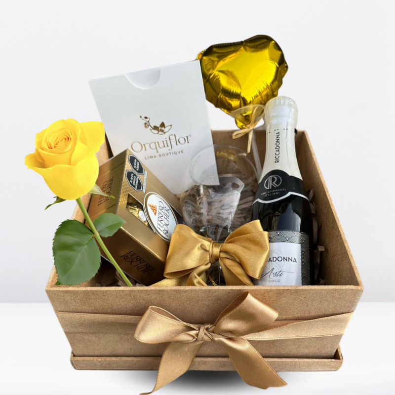 Productos web - 2025-09-17T120311.999 _ A: Gift Box Celebra tu flor amarilla! - Imagen 1