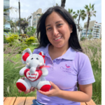 Peluche Elefante con Corazón TE AMO MAMÁ - Imagen 2